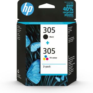 Hewlett-Packard HP originál ink 6ZD17AE#301, HP 305, blister, HP 2-pack DeskJet 2300, DeskJet 2710, DeskJet 2720, DeskJet 6ZD17AE#301