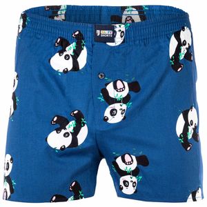 Happy Shorts Herren Web-Boxershorts - American Boxershorts Pandas S