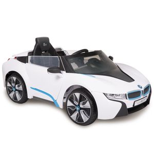 BMW i8 Concept Spyder Weiss Elektrofahrzeug Kinderauto Kinderfahrzeug Elektroauto