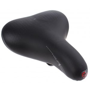 Selle Bassano Comfort Plus unisex-Sattel schwarz