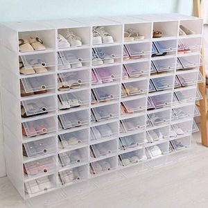 24 kusů úložných boxů na boty Úložný box na boty Úložný box na boty Organizátor skříně na boty 31 X 20 X 11 cm