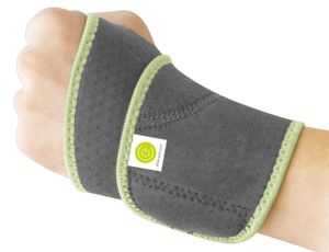 Ecowellness Handgelenkbandage Klettverschluß Kompression Halt Unisex