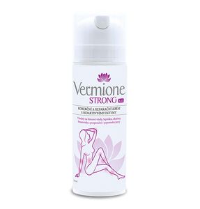 Vermione STRONG 150 ml - Reparative Creme für Unterschenkelgeschwüre, Narben und post-operative Wunden.