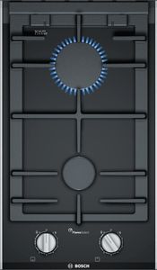 Bosch Domino varná doska plynová 30 cm sklokeramická čierna PRB3A6B70D