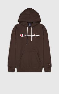 Bluza z polaru z haftowanym logo Champion Script Kapuzenpullover Herren