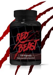 Red Beast Muskelaufbau Extrem Testosteron Kapseln Testo Booster Anabol
