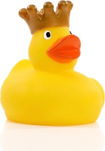 König – Quietscheente - Badeente - ca. 8 cm gross