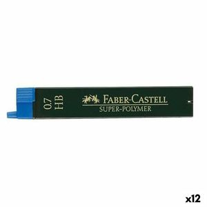 FABER-CASTELL 120700 SUPER-POLYMER Bleistiftminen HB 0,7 mm 12er