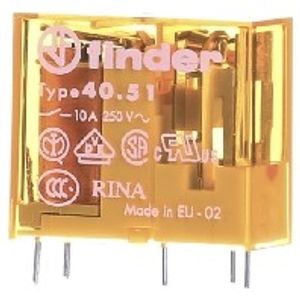 FINDER S.p.A 40.51.8.230.0000 Przekaźnik druku 230 V/AC 10 A 1 styk przełączny 1 szt