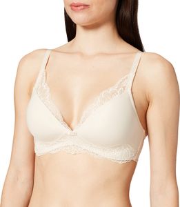 Triumph Amourette Charm P Schalen-BH ohne Bügel Feine Spitze am Ausschnitt, Glatte Cups ohne Bügel, Leichte Polsterung für ein schönes Dekolleté