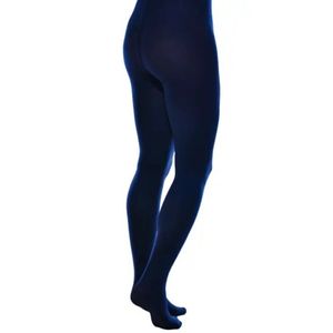 Elegante Mikrofaser Strumpfhose 100 Den - Größe XXL Marine