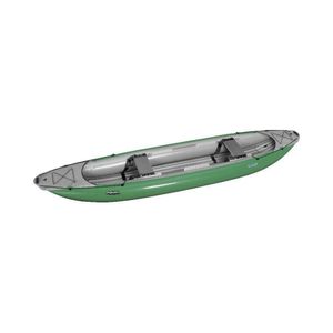 Gumotex Palava 2+1 Personen Schlauchkanadier aufblasbar Kanu Schlauchboot, Farbe:grün