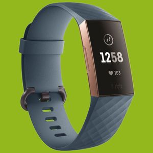 Pre Fitbit Charge 3 / 4 Plastový / silikónový remienok pre mužov / veľkosť L Cyan Blue Watch