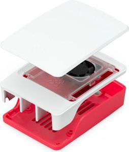Puzdro pre Raspberry Pi 5 Red/White