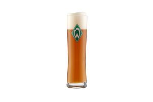 SV Werder Bremen Weizenbierglas Raute 0,5l