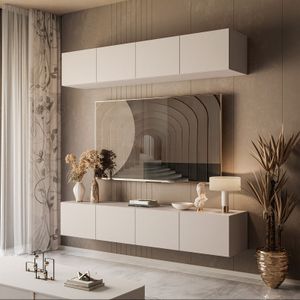 Wohnwand COLGANTE KASCHMIR mit LED Wohnwand COLGANTE KASCHMIR mit LED