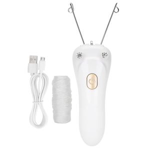 Elektrický epilátor s vláknem, odstraňovač chloupků, nabíjení USB, epilátor s bavlněným vláknem (hostitelské bavlněné vlákno, kabel USB)
