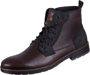 Rieker Herren Schnürstiefel in Grau, Größe 45