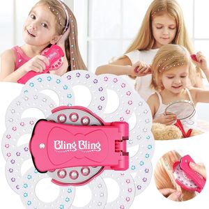 Strassstein Haarsetzmaschine, Strassstein Starter Kit, Verleihen Sie Ihrem Haar sofortigen Glanz,Bedazzler Set, für Haare, Kleidung und Bastelarbeiten