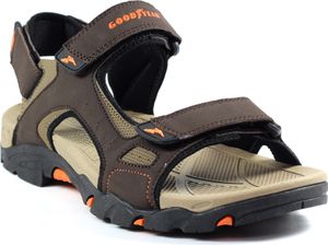 Goodyear - Pánske sandále "Malvern" GS500 (43 SK) (Brown)