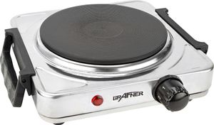 Grafner Kochplatte einzel 1000 Watt mit klappbaren Griffen Edelstahl KP10881 Grafner Kochplatte einzel 1000 Watt mit klappbaren Griffen Edelstahl KP10881