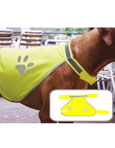Korntex Haustierbedarf Safety Vest for Dogs KTH100 Gelb Signal Yellow L