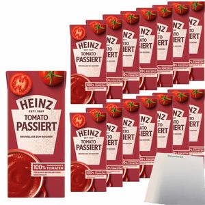 Heinz Tomato passiert Grundlage zum Kochen 15er Pack (15x350g Packung) + usy Block