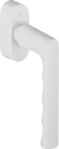 Fenstergriff Hamburg 0700/UD9020 Alu.F9016/verkehrsweiß 32-42mm Stand.HOPPE