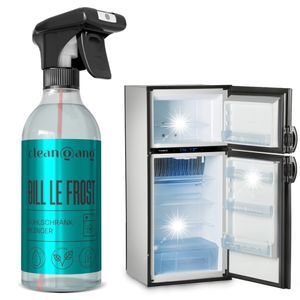 cleangang Kühlschrankreiniger - 500 ml Sprühflaschen - Vegan & Umweltfreundlich reinigung kühlschrank mikrowellenherd glas entfernt schimmel