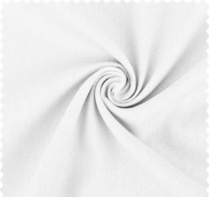 Canvas Stoff Meterware weiß, robuste Baumwolle uni, reißfester Taschenstoff *Ab 50cm