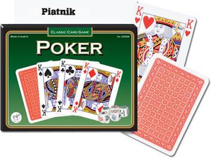 Karty do gry Piatnik 2 talie, Karty Poker