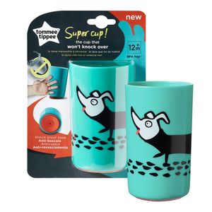 Tommee Tippee Super Cup Kubek z przyczepną podstawą 12m+ Zielony, 300ml