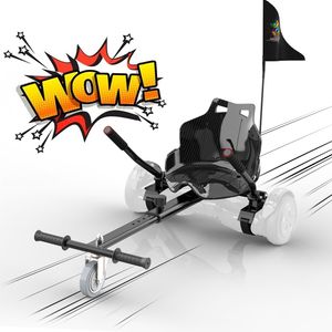 CITYSPORTS Hoverboard Sitz Hoverboard mit Sitz passend für 98% aller Hoverboards 6,5-10 Zoll - Hoverkart - Geschenk für Kinder - Hovercart - weirädriges Hoverboard Go-Kart