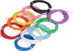 10 farieb 3D pero PCL vlákno náplň 1,75 mm nízka teplota svetlé 3D tlač pero spotrebný materiál 5 m