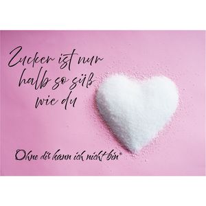 Postkarten mit Spruch für Verliebte Herzpostkarte Liebesbrief Karten Liebe