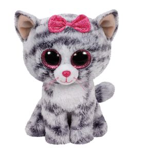 Beanie Boos Kiki - Szary Kotek