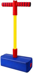 Schaum Pogo Jumper, Bungee Jumper - weicher Pogo Stick Bouncer für Kinder (Blau)