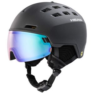 HEAD Skihelm Radar 5K Photo Mips black Herren Ski Helmet Skihelme M/L (56-59 cm)  Snowboardhelm mit Visier Wintersport Schutzhelm Winter