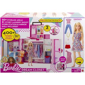 MATTEL Šatník snov Barbie s bábikou HGX57 - Nový /