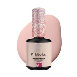 Pink Gellac - Shellac - Cremiges Finish - 238 Peachy Nude - 15ml