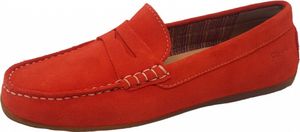 Sioux Carmona Damen Mokassin in Rot, Größe 6.5