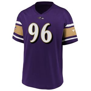 NFL Baltimore Ravens 95 Trikot Shirt Polymesh Franchise Supporters Iconic (XL)