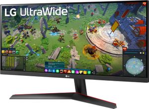 Monitor, LG 29WP60G-B, 29" UltraWide Full HD, IPS panel, 1 ms MBR, 1000:1, 250 cd/m², 21:9, 2560 x 1080, HDR 10, sRGB 99 %, FreeSync, režim čtení, 75 Hz , USB Type-C, HDMI, DP, naklápěcí, sluchátkový výstup, černá