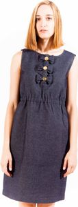 LOVE MOSCHINO Kleid Damen Textil Blau SF1135 - Größe: 42