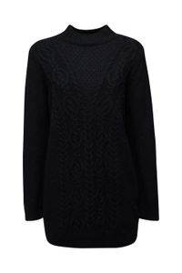 Esprit Long Pullover mit Organic Cotton, black
