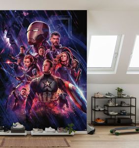 Papier Fototapete - Avengers Endgame Movie Poster - Größe 184 x 254 cm