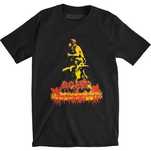 AC/DC - "Bonfire" T-Shirt für Herren/Damen Uni RO852 (XL) (Schwarz)