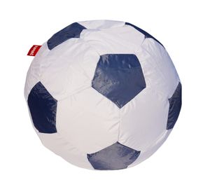 Sitzsack Fußball 90 cm - grau