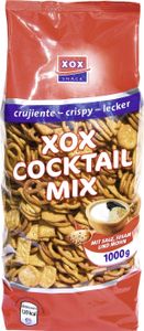XOX Party Cocktailmix gesalzenes Laugen und Weizengebäck 1000g