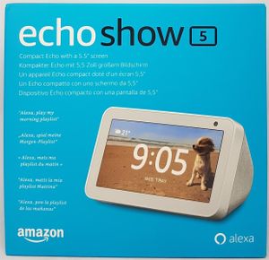 Amazon Echo Show 5, Alexa, Smarthome, Sprachsteuerung, weiß, generalüberholt